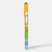 Naam hedendaagse kleurrijke Abstracte kunstvormen Case-Mate iPhone Case (Achterkant / Links)