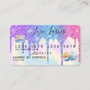 Naam Holografen toevoegen Moderne creditcard Visitekaartje