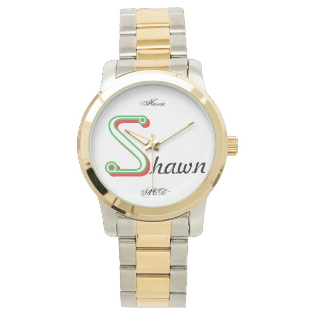NAAM HORLOGE SHAWN HAVIC ACD (Voorkant)