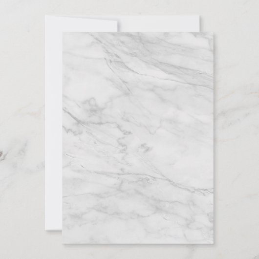 Naam in Script Photo Celebration of Life Kaart (Achterkant)