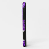 Naam indigo paarse glitter volleyballen harten bog Case-Mate iPhone case (Achterkant/links)