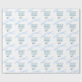 naam ingrediënten voeg bedrijfsnaam website QR-cod Cadeaupapier (Vlak)