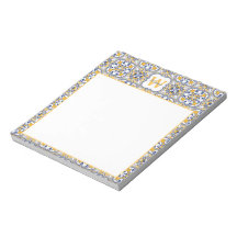 💙 💛 Naam + initiaal Azulejos