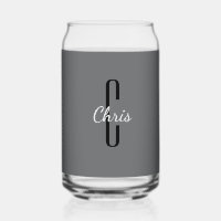 Naam initiaal | Charcoal Grey Beverage