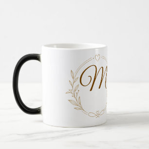 Naam & Initiaal Gouden Monogram Magic Mok