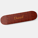 Naam Initialen Bruin-kussen Squares toevoegen Persoonlijk Skateboard<br><div class="desc">Voeg om het even welke naam of initialen toe u op dit geweldige ontwerp wilt - zie mijn opslag voor veel meer gepersonaliseerde skateboard design en Skateboard T-Shirts,  Hoodies,  Backpacks,  Blankets en meer.</div>