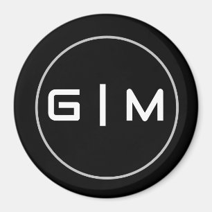 Naam  initialen magneet