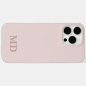 naam initialen monogram iPhone 16 Pro Max hoesje (Achterkant (horizontaal))