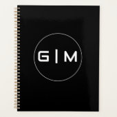 Naam initialen planner (Voorkant)