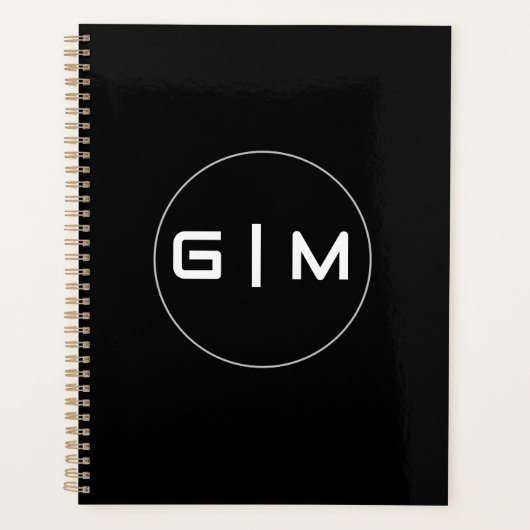 Naam initialen planner (Voorkant)