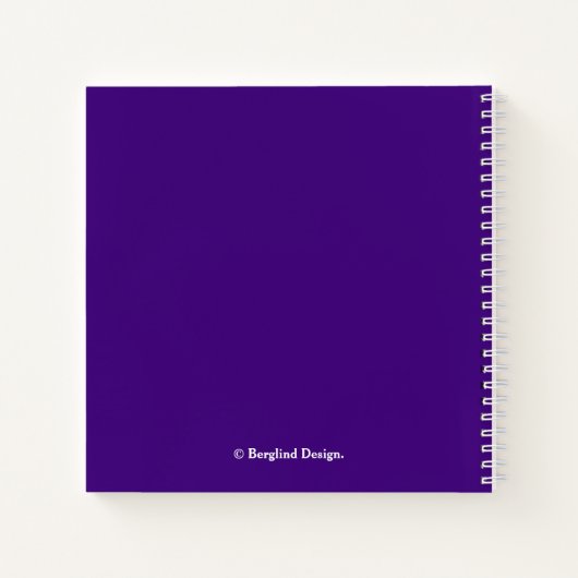  naam Iris  paarse bloemboho Notitieboek (Achterkant)