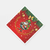 Naam - Irish Nollaig Shona Duit Merry Christmas Servet (Hoek)