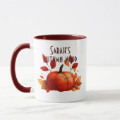 Naam is Autumn Mood Coffee – Pumpkin Spice Vibes Mok (Links)