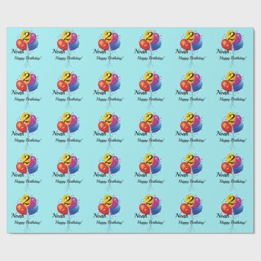 NAAM JAAR BENAMINGEN VAN KLANTENVERVANGINGSPORTEFE CADEAUPAPIER (Vlak)