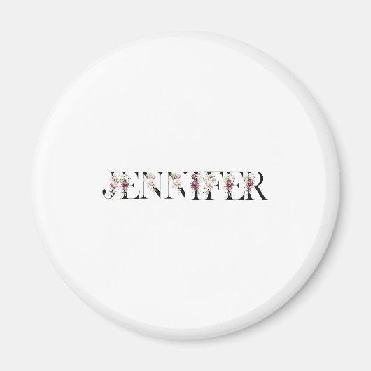 Naam Jennifer Magneet (Voorkant)