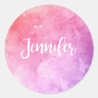 Naam Jennifer Ronde Sticker