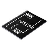 Naam Joseph Notitieboek (Linkerzijde)