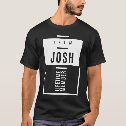 Naam Josh T-shirt (Voorkant)