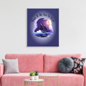 Naam Jouw tekst toevoegen, Verzending verzorgen, K Canvas Afdruk (Insitu (Woonkamer))