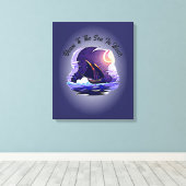 Naam Jouw tekst toevoegen, Verzending verzorgen, K Canvas Afdruk (Insitu (Houten vloer))