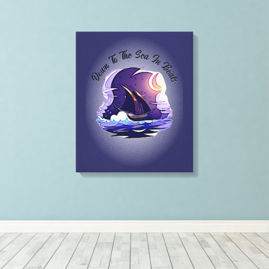 Naam Jouw tekst toevoegen, Verzending verzorgen, K Canvas Afdruk (Insitu (Houten vloer))