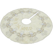 Naam: 'Joy to the World' kerstenkreel Kerstboom Rok (Gekanteld)