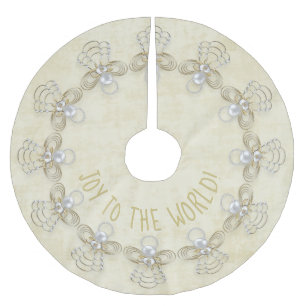 Naam: 'Joy to the World' kerstenkreel Kerstboom Rok