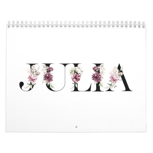 Naam Julia Kalender (Hoes)