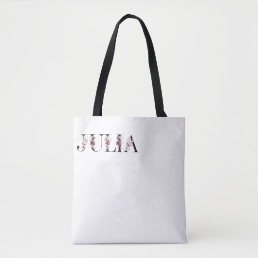 Naam Julia Tote Bag (Voorkant)