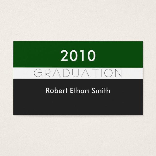 Naam Kaart (Voorkant)