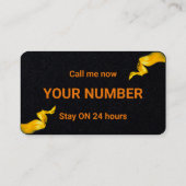 Naam Kaart | Kaart Elegan Visitekaartje (Achterkant)