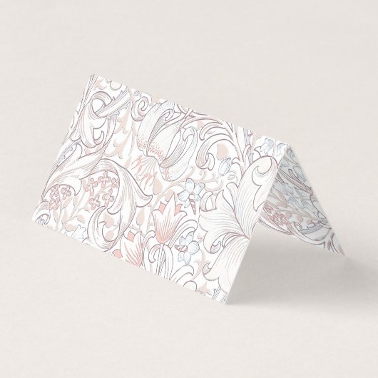 Naam Kaarten Bindtafel  Art Nieuw (Achterkant)