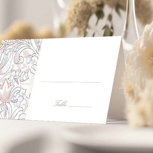 Naam Kaarten Bindtafel  Art Nieuw