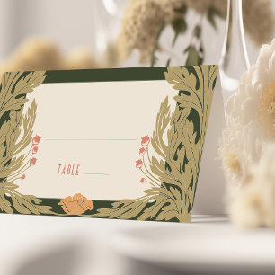 Naam Kaarten Bindtafel Art Nieuw