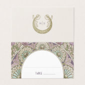 Naam Kaarten Bindtafel  Art Nieuw (Buitenkant ongevouwen)