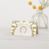 Naam Kaarten Bindtafel Art Nieuw Plaatskaartje (Achterkant)