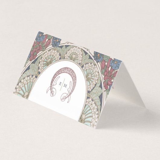 Naam Kaarten Bourgondische Trouwtafel  (Achterkant)