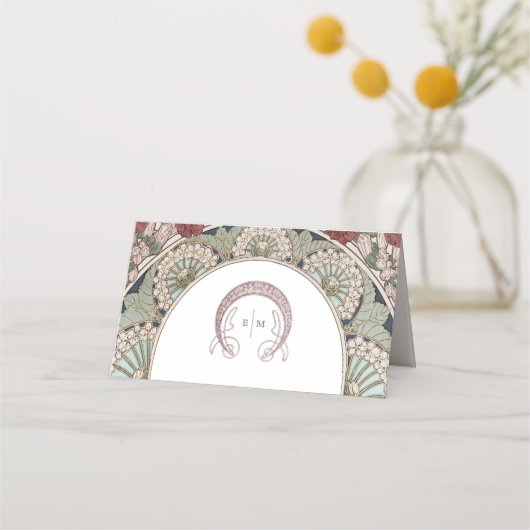 Naam Kaarten Bourgondische Trouwtafel  Plaatskaartje (Achterkant)