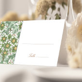 Naam Kaarten Trouwtafel  Morris