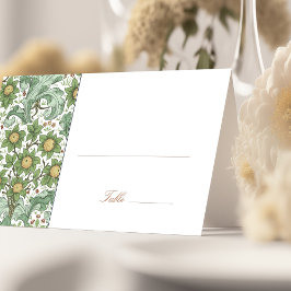 Naam Kaarten Trouwtafel  Morris