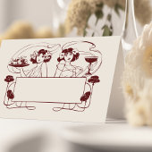 Naam Kaarten Trouwtafel  Plaatskaartje