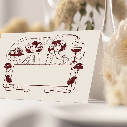 Naam Kaarten Trouwtafel  Plaatskaartje