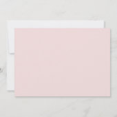 Naam kalligrafie Foto geboortedatum aankondiging (Achterkant)