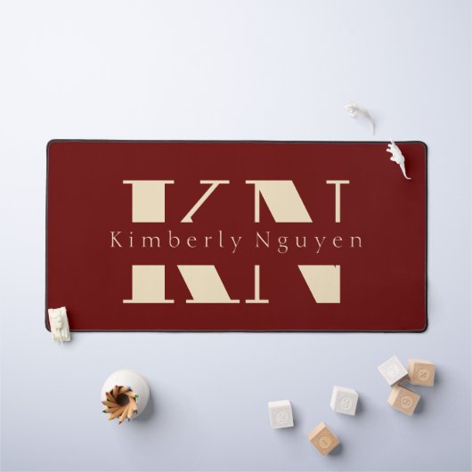 naam kalligrafiescript bureaumat (Kindertafel)