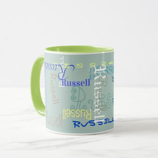 Naam kantoor mok: - geen mengeling meer: mok (Voorkant links)