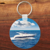 Naam kapitein Anchor Oars Naam Sleutelhanger (Achterkant)