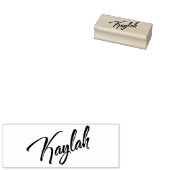 Naam Kaylah Rubberstempel (Gestempeld)