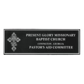 Naam kerkcommissie naambadge (Voorkant)