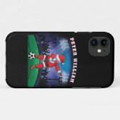 Naam kerstcadeautje aanpassen Case-Mate iPhone case (Achterkant (horizontaal))