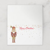 Naam Kerstfeest Plaats Kaart-Notenkraker Plaatskaartje (Buitenkant ongevouwen)